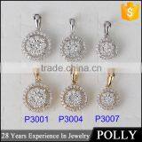 Fashion Design Jewelry Ring Pave Setting 925 Sterling Silver Ring Set Wholesale thumbnail-6