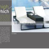 2014 Latest Design Rattan Outdoor Furniture Sun Bath Lounge Bed for Foshan Guangdong Quality Choice thumbnail-5