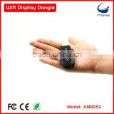 Factory lowest price miradisplay AM8252 wifi display dongle support IOS / Mac / window / android system