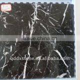 Black With White Marble Stone thumbnail-1