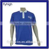 Men's Custom Embroidery Polo Shirt With Different Color in Collar thumbnail-1