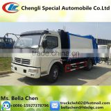 Garbage truck factory, producing different garbage truck model