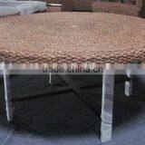 Bali Round Table and Chair Set Rattan Dining Set Wicker thumbnail-4