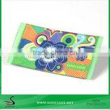 Sinicline Custom Made Creative Multi-color Woven Taffeta Label