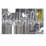 Crystal Bubble Glass Wine Decorative Rhinestone Motif Design thumbnail-1