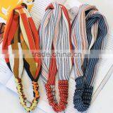 Fashion New Design Floral Fabric Printed Different Types of Girls Hair Band Headband thumbnail-2