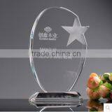 2015 Newest Design Crystal Award With Star