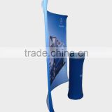aluminium tubes curved display portable stand