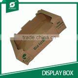 DOUBLE WALL CORRUGATED DISPLAY CARTON TRAYS FOR PACKING FRESH FRUITS WITH CUSTOM PRINT thumbnail-6