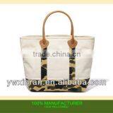 Tote Custom Canvas Eco Shopping Bags French WomenHangbags thumbnail-1