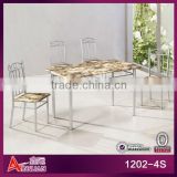 1202-4S latest design Italy luxury particie table solid wood