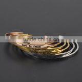 Technology 2016 Rose Gold Engraved Bracelet Stainless Steel thumbnail-4