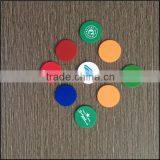 23.2*2MM Colorful Plastic Token Coin / Customized Logo thumbnail-3