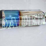 Racing Small Colorful Hexagonal Stainless Steel Exhaust Pipe for RS 100 thumbnail-2