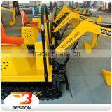 Shopping Mall Amusement Kiddie Rides Coin Operated Excavator for Children thumbnail-5
