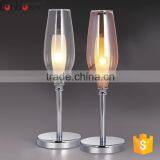 Decor Home Table Lighting, Glass Lampshape Cup Shape Table Lamp With LED G4 1*1.5W Supplier's Choice