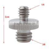 Professional High Quality 1/4" Male to 3/8" Male Threaded Convert Screw Adapter for Tripod and Head thumbnail-1