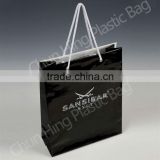 personalized rope handle plastic bag