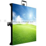 2016 hot p6 led screen outdoor rgb full color for advertising led board with aluminum rental led cabinet super thin
