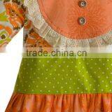 Wholesale Custom Outfit Clothing Set for Baby Children Girls Western Style Daily Costume thumbnail-5