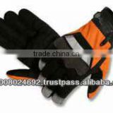 mechanical gloves synthetic leather palm enhances grip
