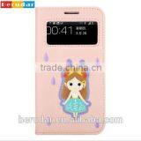 Import China Goods Hot Selling Mobile Phone Flip Leather Case for Samsung s4 I9500 thumbnail-2