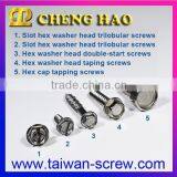 Slot Hex Washer Head Trilobuar Stainless Steel Screws thumbnail-5