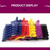 wholesale OEM cheap plastic alligator salon hair clips clips for baber or home use