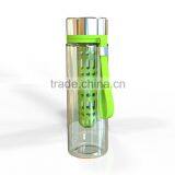 Plastic Water Bottle With Strainer/ Clear Plastic Water Bottles thumbnail-4