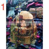 Thai Naga Textile Fabric Backpack thumbnail-1