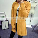 Slim Fit Profitable Yellow Cashmere Sweater India thumbnail-2
