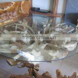 Teak Root Coffee Table Round Shape