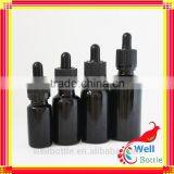 Black Essential Oil Bottle With 5ml Glass Dropper Bottle for Cosmetic Oil Bottle thumbnail-5