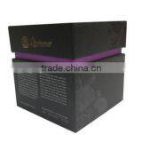 Custom Kraft Paper Box for Jewelry Packaging With Cotton Filling Inside
