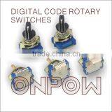 ONPOW digital rotary switch(DCRS series,12 and 24 position)