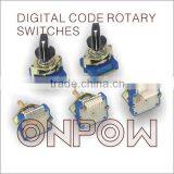 ONPOW 12 Position Rotary Switches(DCRS Series,12 and 24 Position)