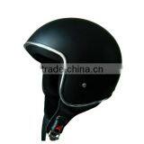 Chrome Color Rubber Line Fiberglass DOT Approved Open Face Helmet thumbnail-1