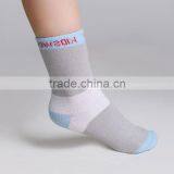 Factory Cotten Hot Sale Grey Color Women Socks Grey Color,socks Supplier