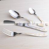 Elegant Spoon and Fork Set , Korean Soup Spoon , Fork and Spoon Gift Set thumbnail-2