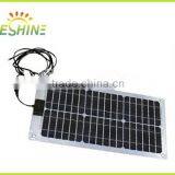 18W Semi Flexible Solar Panel With ETFE Material thumbnail-1