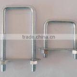 Square Bend U Bolt and Nuts , Hardware u Bolt thumbnail-1