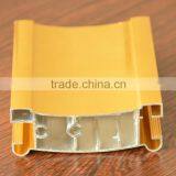 Golden Color Polished Aluminum Extrusion Profiles thumbnail-1