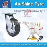 wheelbarrow tyre 350-4 polyurethane wheelbarrow tire 400-8 flat free wheelbarrow tire