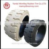 Chinese Top Quality Press on Solid Tire 21x9x15 18x7x12 1/8 Factory Price From Yantai WonRay