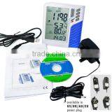 Digital Wall Mount / Carbon Dioxide CO2 Temperature RH Data Logger Monitor Indoor Air Quality 0~9999ppm Made in Taiwan thumbnail-2