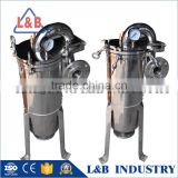 Stainless steel water filter housing,filter bag,bag filter housing(Zhejiang L&B )