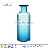 Tall Cylinder the Glass Blown Vase for Natural Artificial Flower thumbnail-1