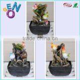 Indoor Resin Bird Mini Tabletop Water Fountain for Home Decoration thumbnail-1