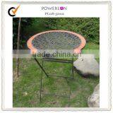 Antique White Children Metal Table and Chairs thumbnail-1