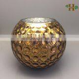 Mercury Glass Vase,silver or Gold Color Glass Vase thumbnail-2